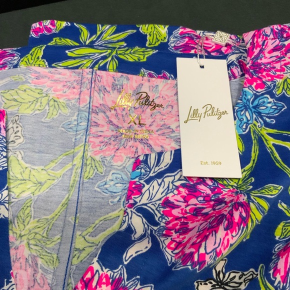 Lilly Pulitzer CATH 3/4 SLEEVE DRESS, MULTI DAHLIA LICIOUS - Picture 3 of 7